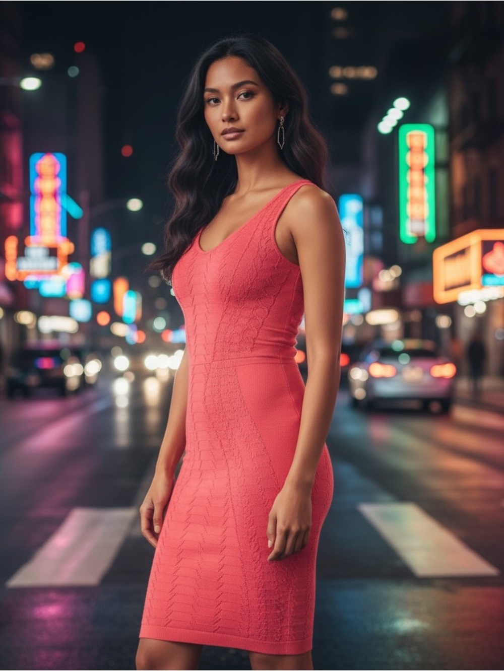 BEBE Bodycon Textured Dress!